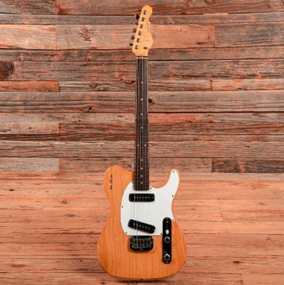 Natural wood ASAT tele style guitar