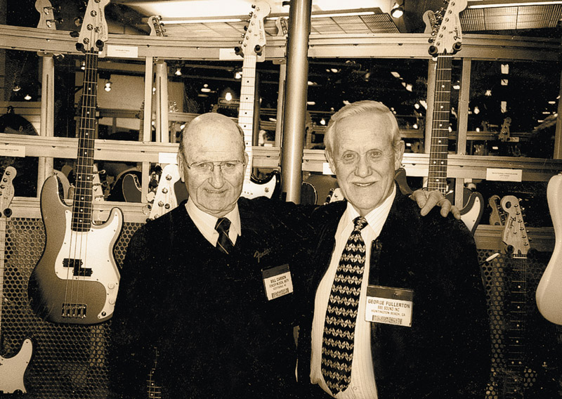 George Fullteron and Dale Hyatt together at a g and l retail shop