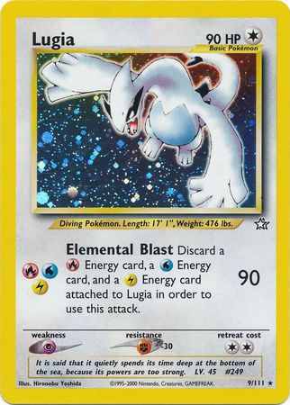 A Pokemon card for Charizard, an orange dragon Pokemon. The drawing of Charizard has no shadow and is holographic