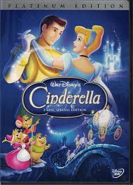 The movie poster of Disney's animated movie Cinderella