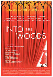 The poster for the musical Into the Woods