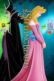 The movie poster of Disney's animated movie Sleeping Beauty