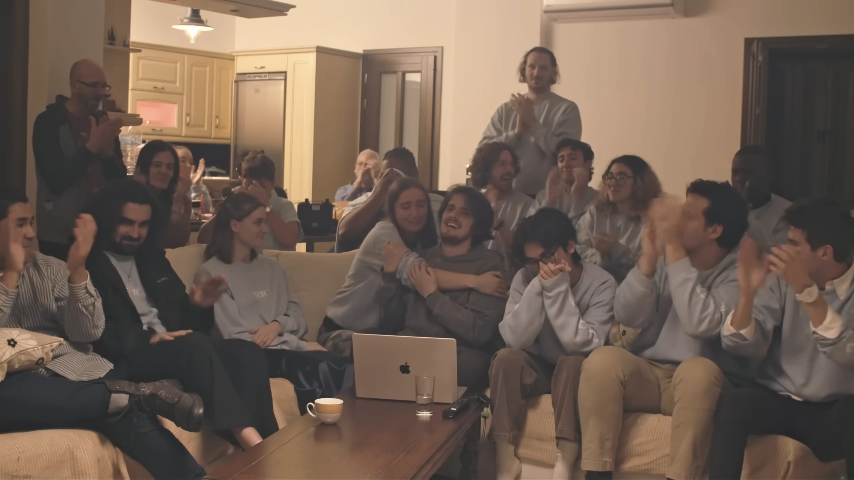 The cast of Epic the Musical at the Ithaca Saga release in Ithaca, Greece