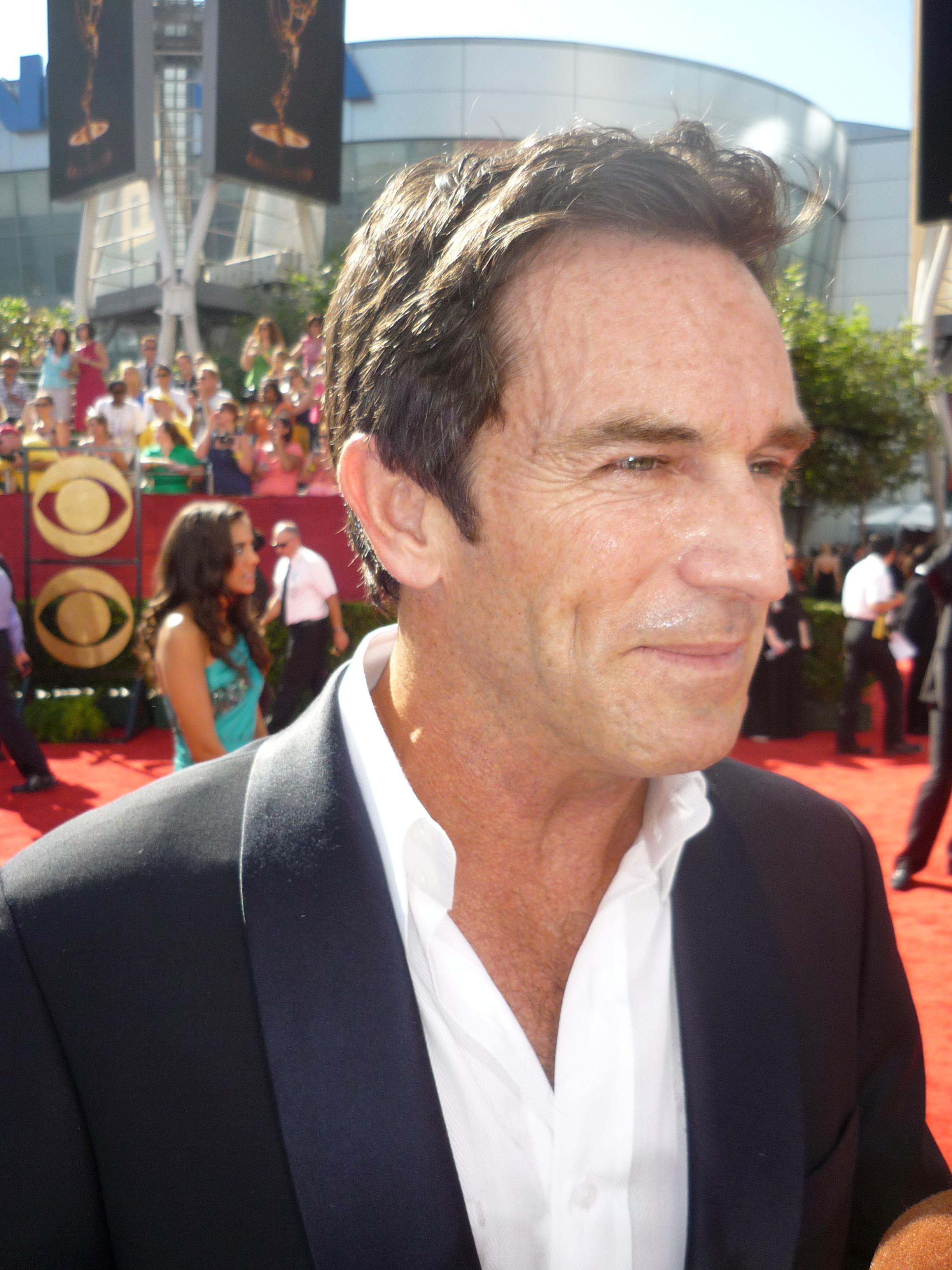 Jeff Probst on the red capet.