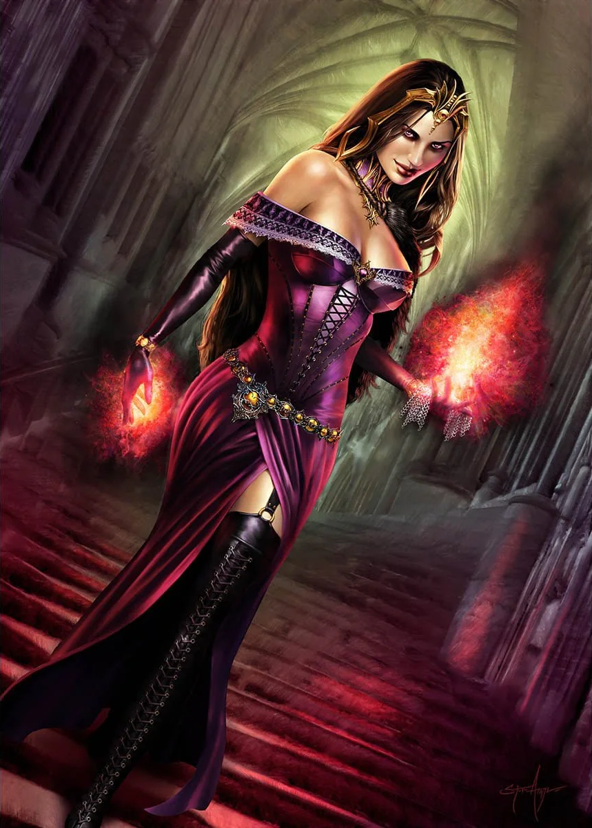 A picture of Liliana of the Veil.