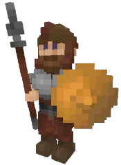 An in-game screenshot of the Warrior