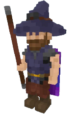 An in-game screenshot of the Wizard