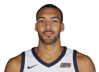 Portrait of Rudy Gobert.